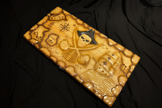 Exclusiv: Салфетка "Карта сокровищ" 70x70 см