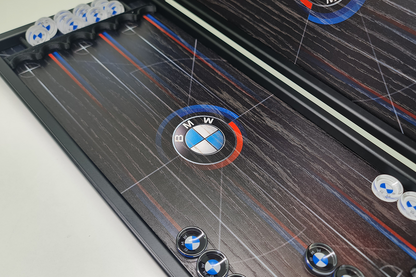 Эксклюзив: «BMW Heritage» – нарды из дубового шпона