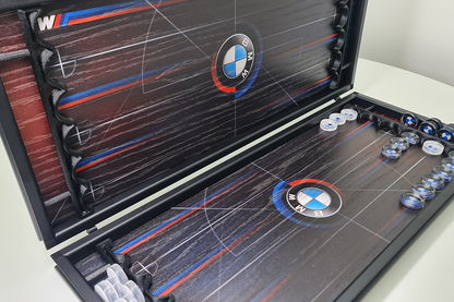 Эксклюзив: «BMW Heritage» – нарды из дубового шпона