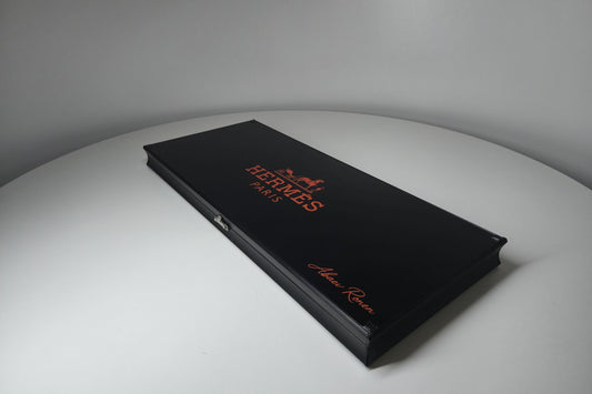 Hermès Orange, нарды из закалённого стекла